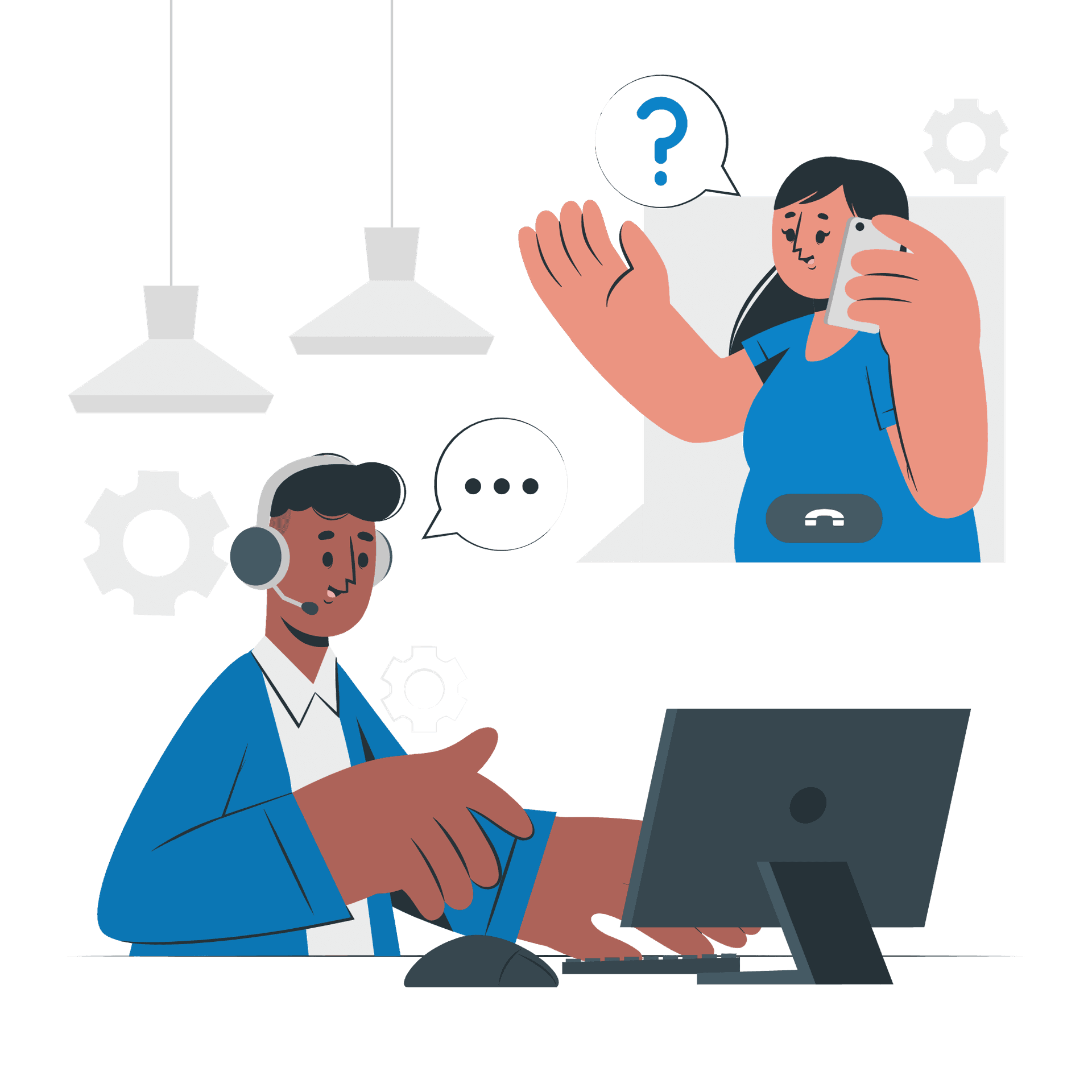 Contact Illustration
